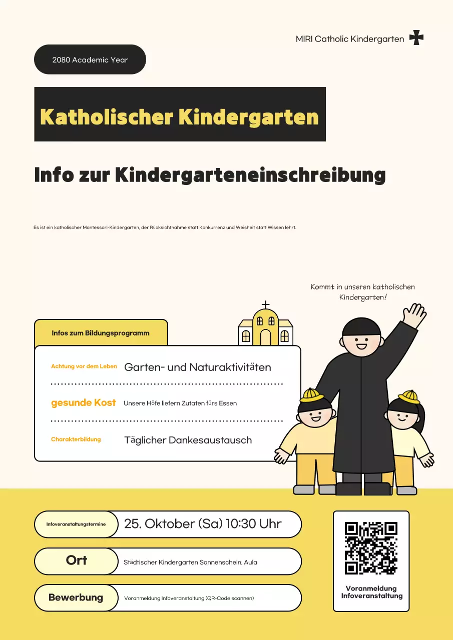 Yellow Simple Education Recruitment