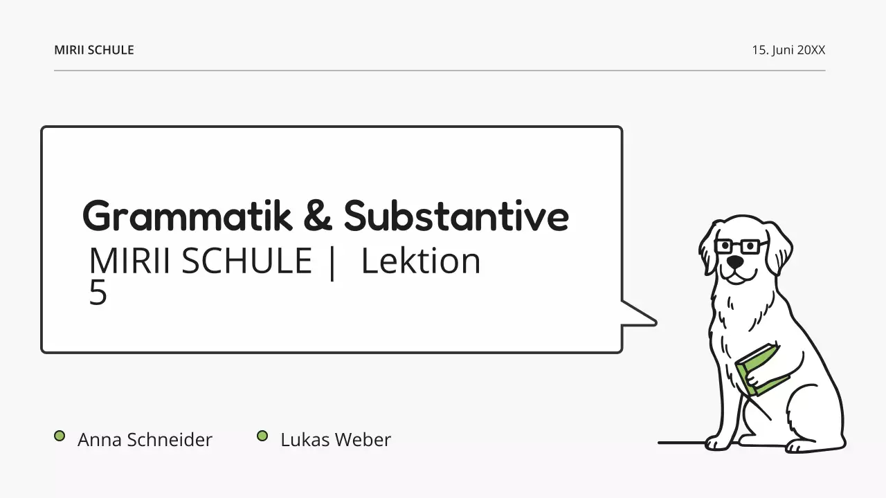 Präsentation des Kurses „Weiße moderne Grammatik“