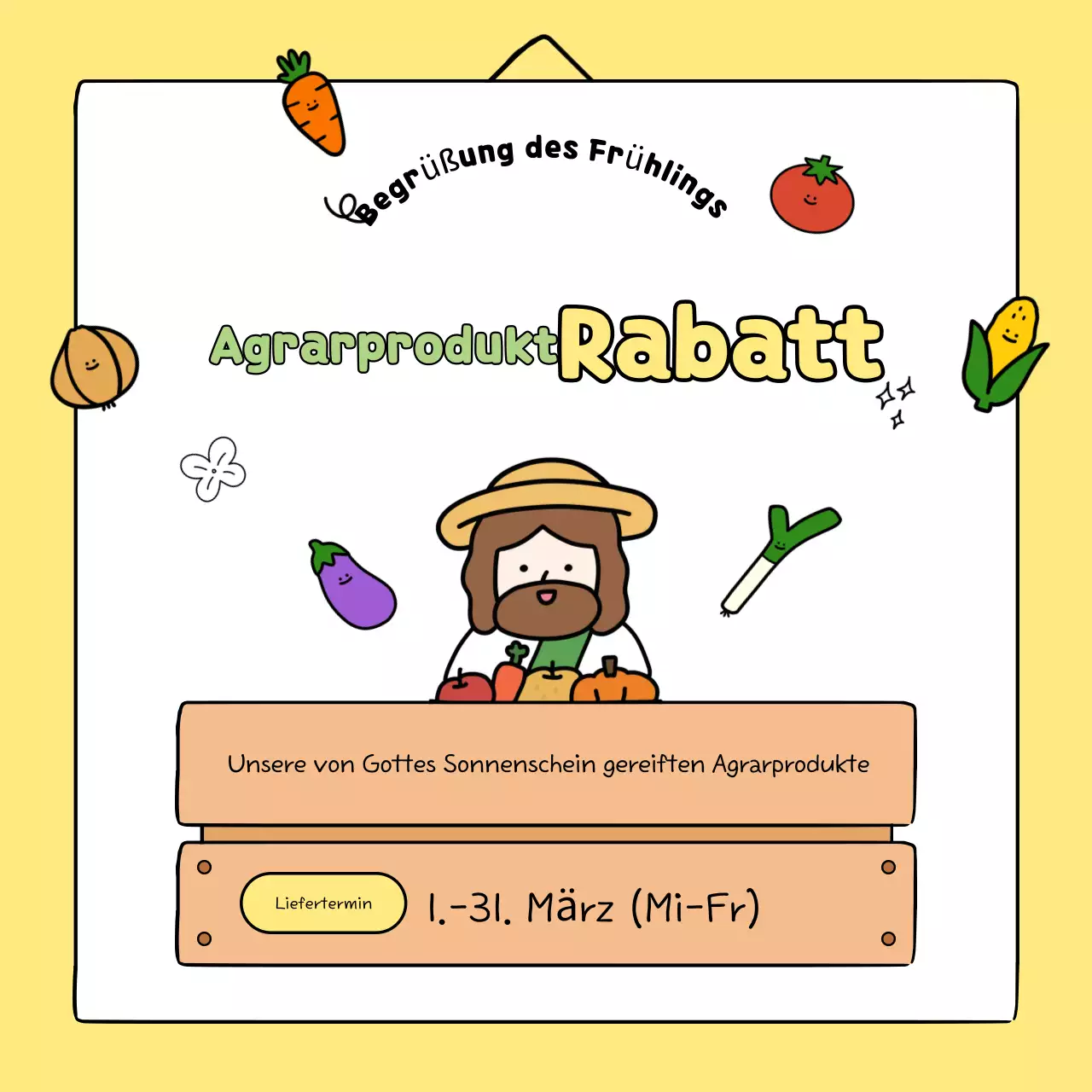 Rabattaktion für Produkte von Yellow Baby Farm