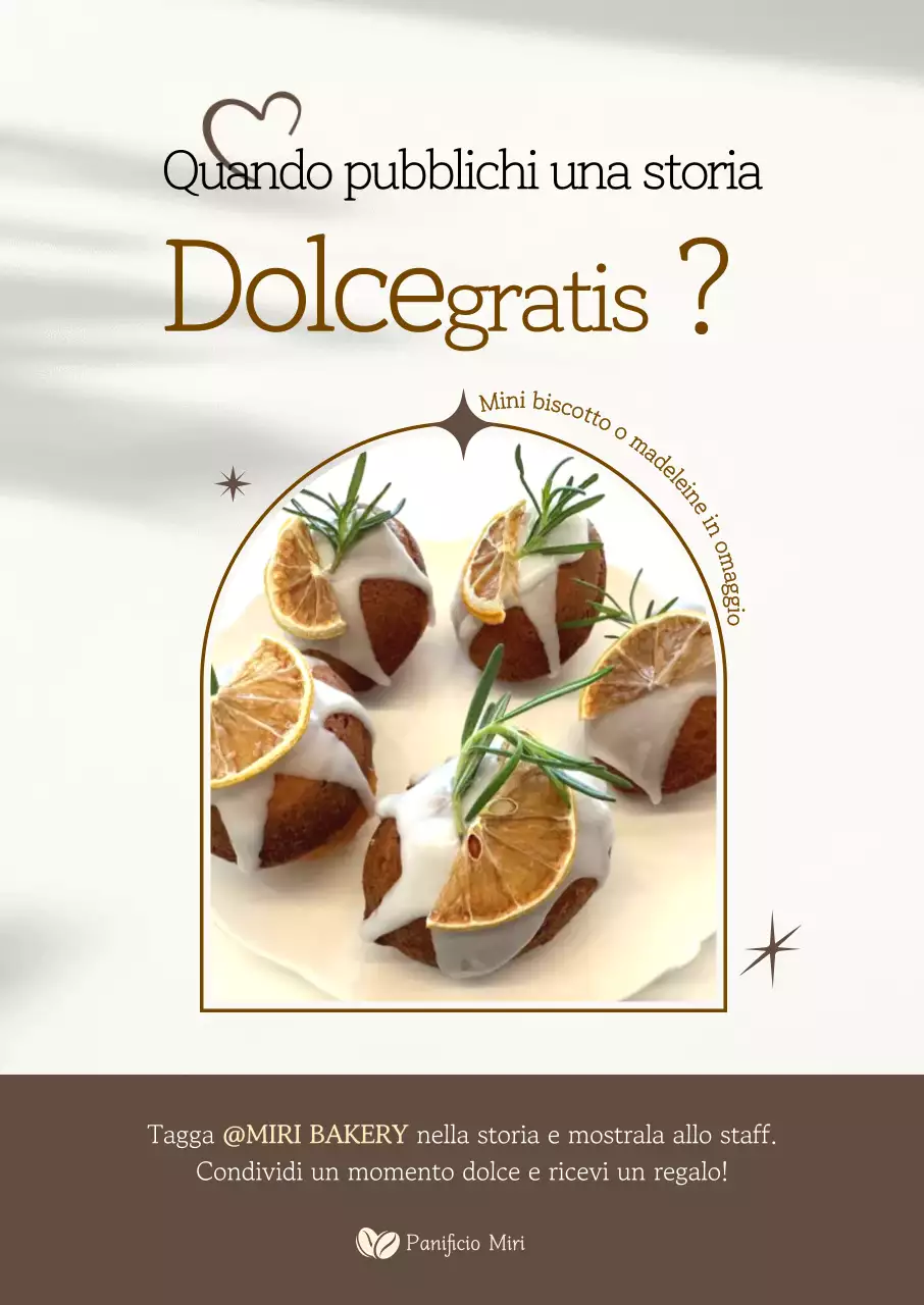 Promozione Beige Clean Dessert