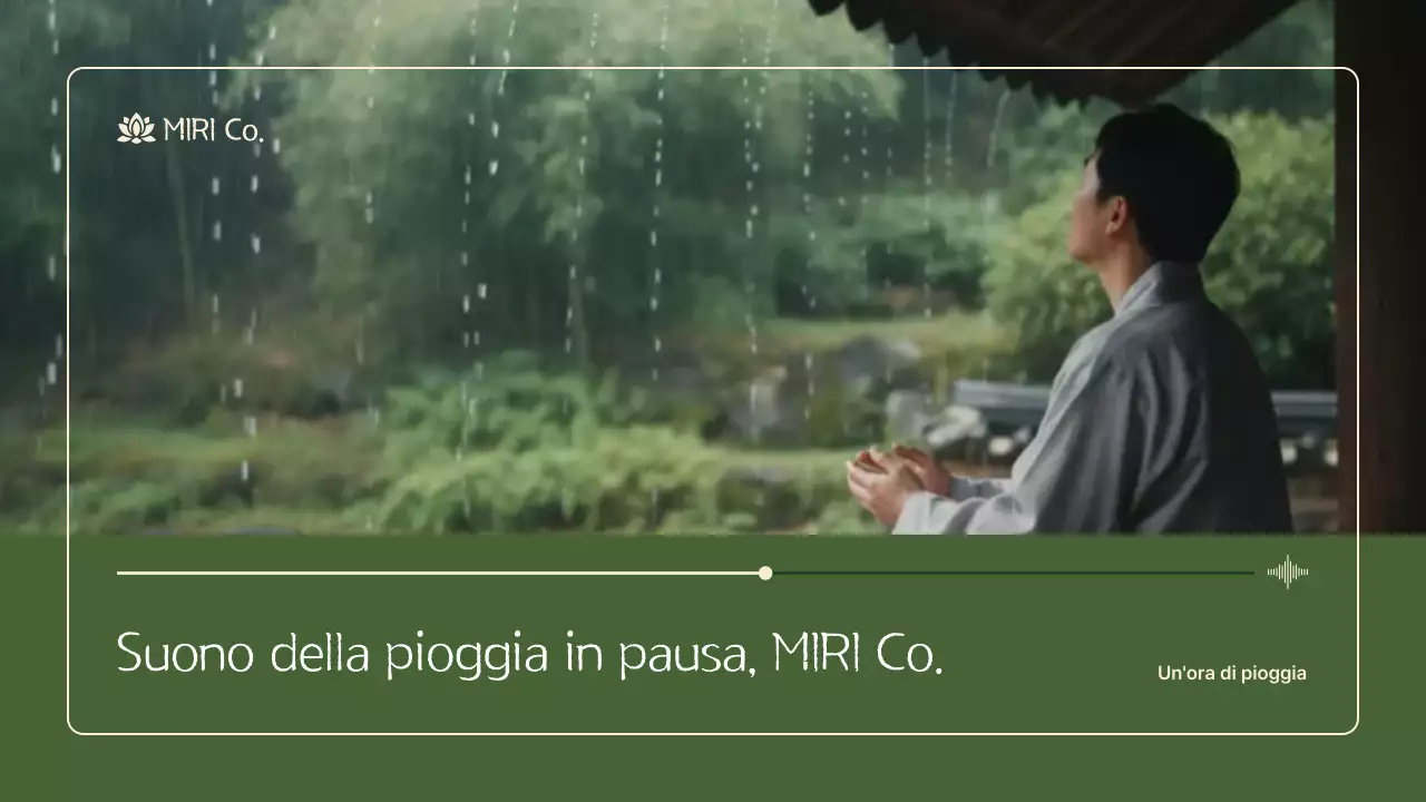 Promozione della meditazione nella natura verde