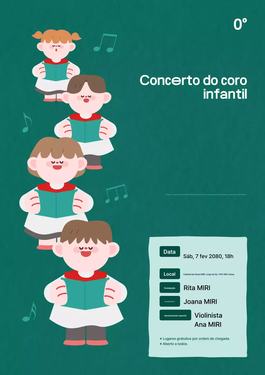 Guia de Concertos Green Baby