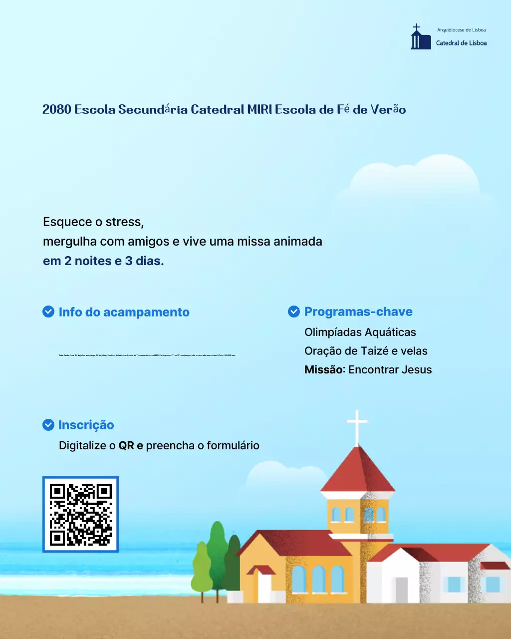 Guia do Acampamento de Verão Sky Blue Clean