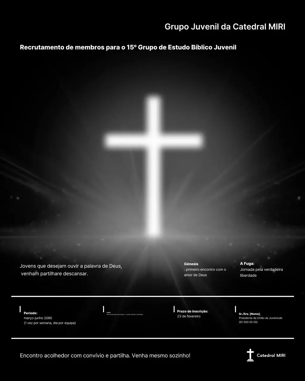 Recrutamento religioso simples e negro