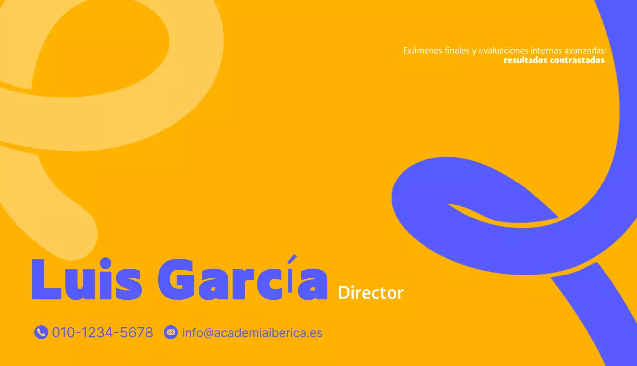 Publicidad en tarjetas de presentación modernas de color naranja