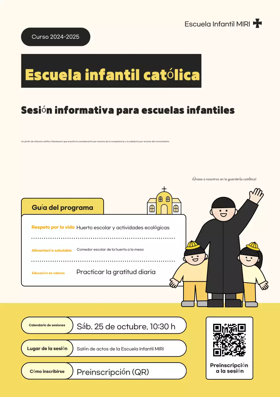 Reclutamiento de Educación Simple Amarilla