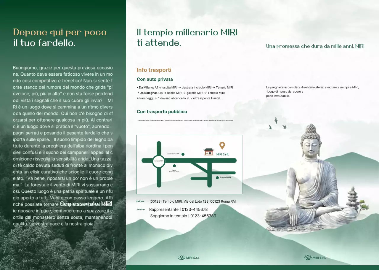 Guida al Tempio Tradizionale Verde