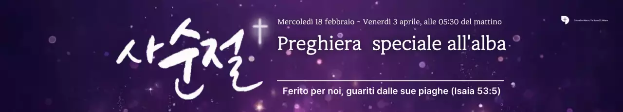 Guida al servizio religioso per l'incontro di preghiera tradizionale di Bora