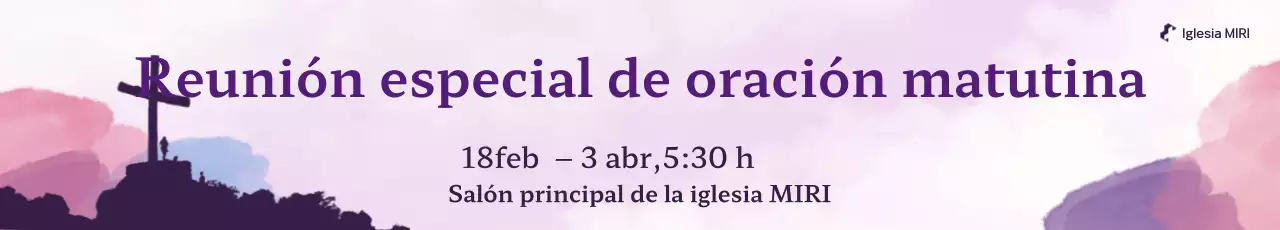 Evento informativo del servicio religioso sencillo de Yeonbora