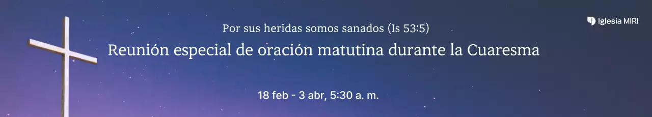 Guía de eventos de la Iglesia Religiosa Simple Azul