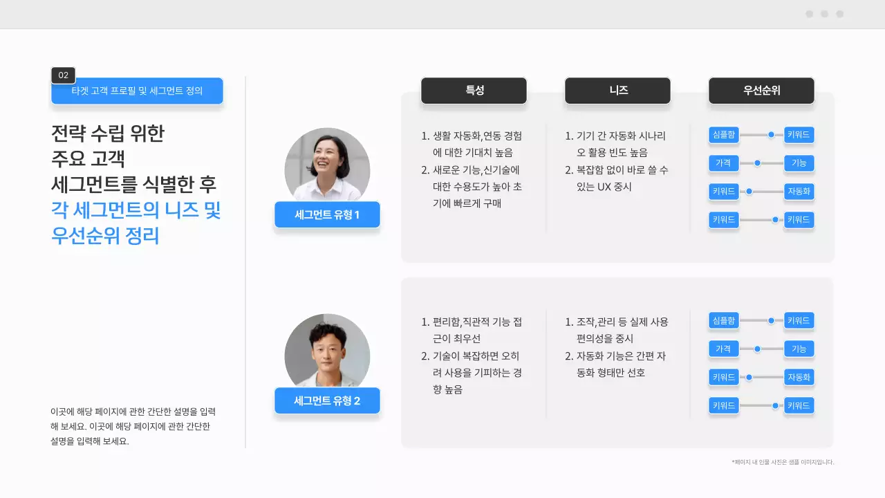 파랑 모던 스마트기기 기획