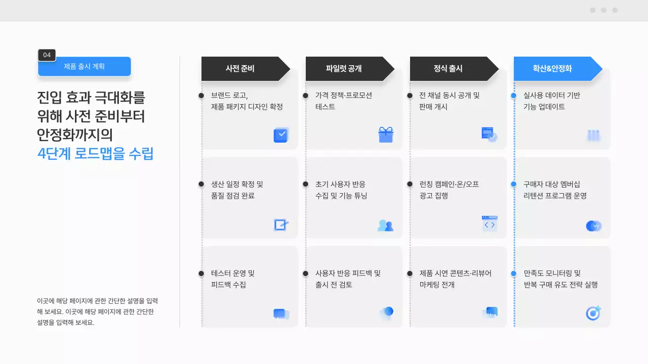 파랑 모던 스마트기기 기획