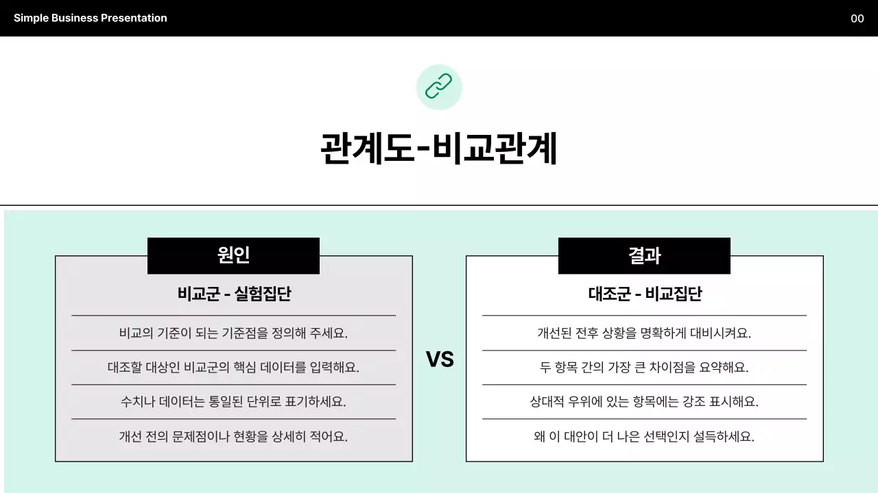 민트 심플 비즈니스 설명
