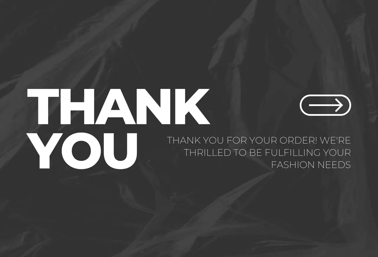 흑백 감사 카드