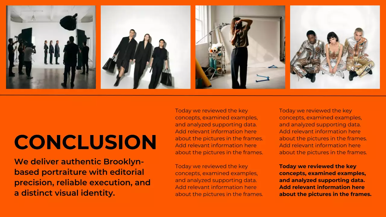 오렌지 모던 스튜디오 기획 발표