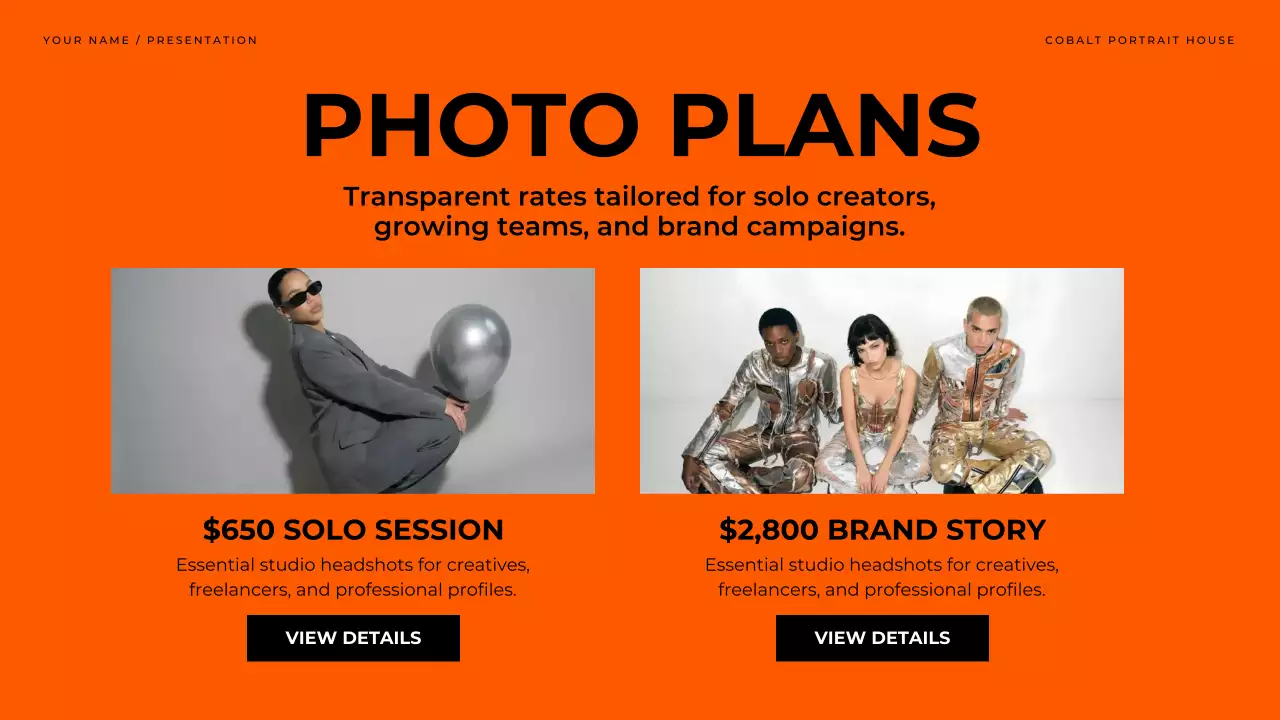 오렌지 모던 스튜디오 기획 발표