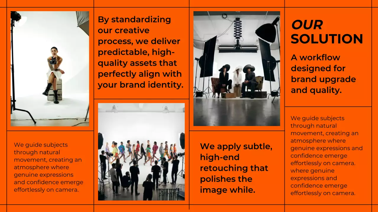 오렌지 모던 스튜디오 기획 발표