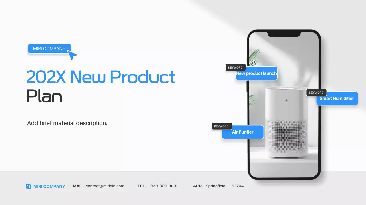 Lập kế hoạch thiết bị thông minh hiện đại màu xanh dương