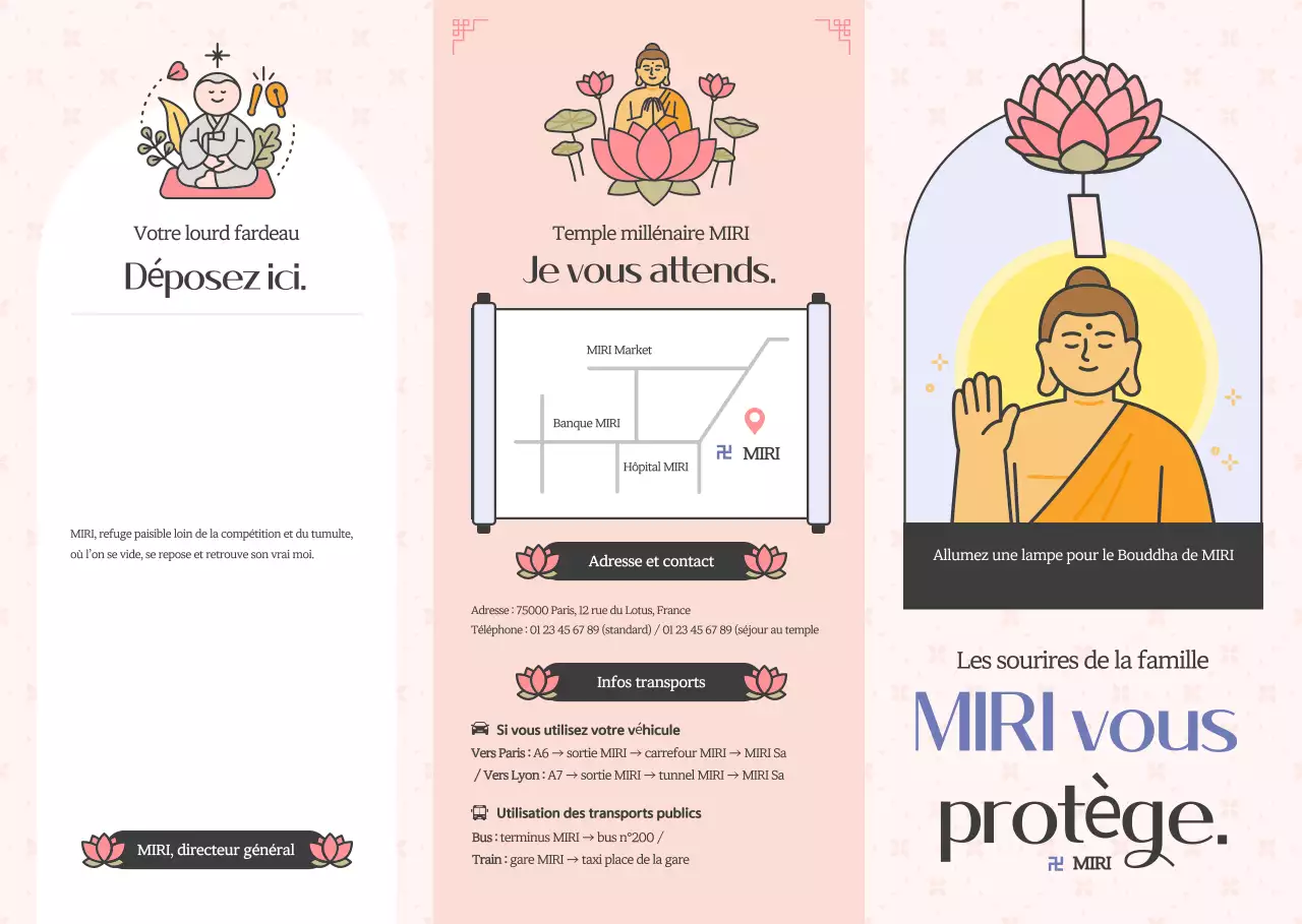 Guide rose du bouddhisme traditionnel