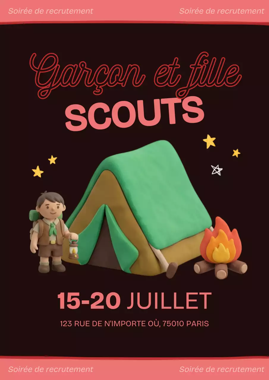 Événement Brown Retro Scout