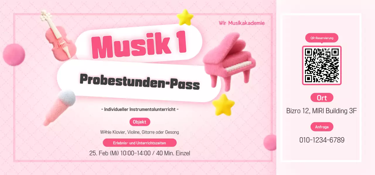 Pink Baby Musikerlebnis