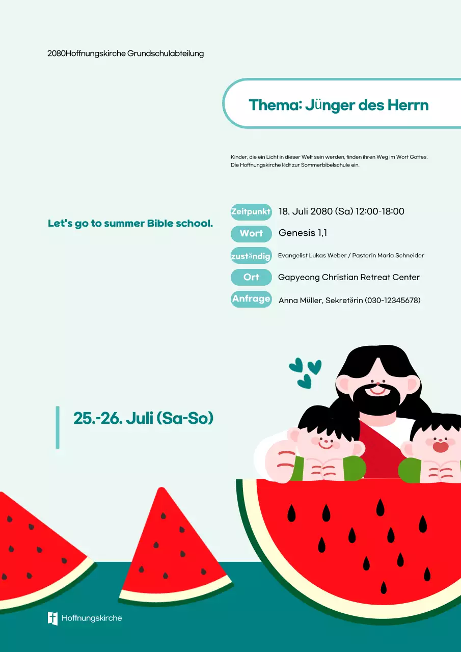 Mint Simple Church Event