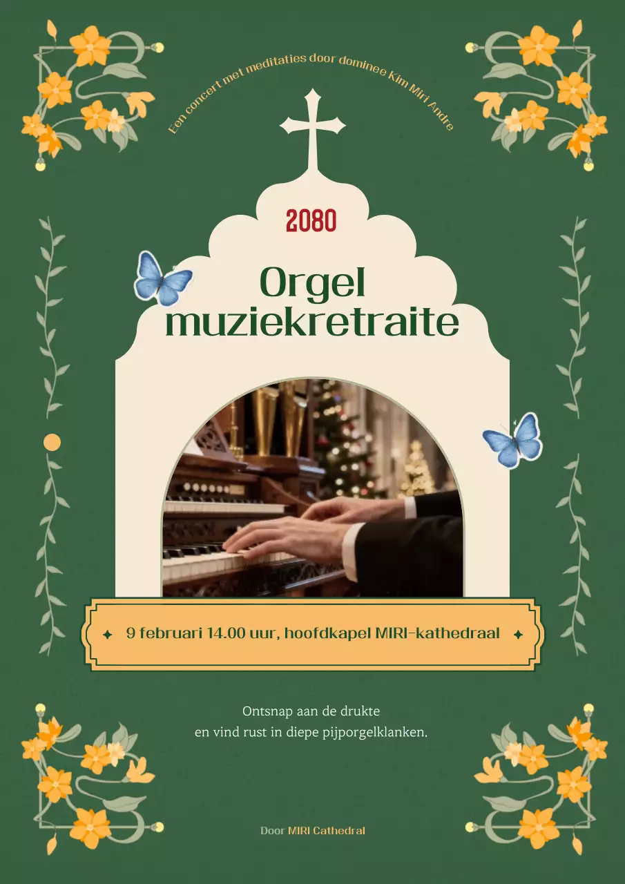 Promotie van het Kaki Klassieke Muziekconcert