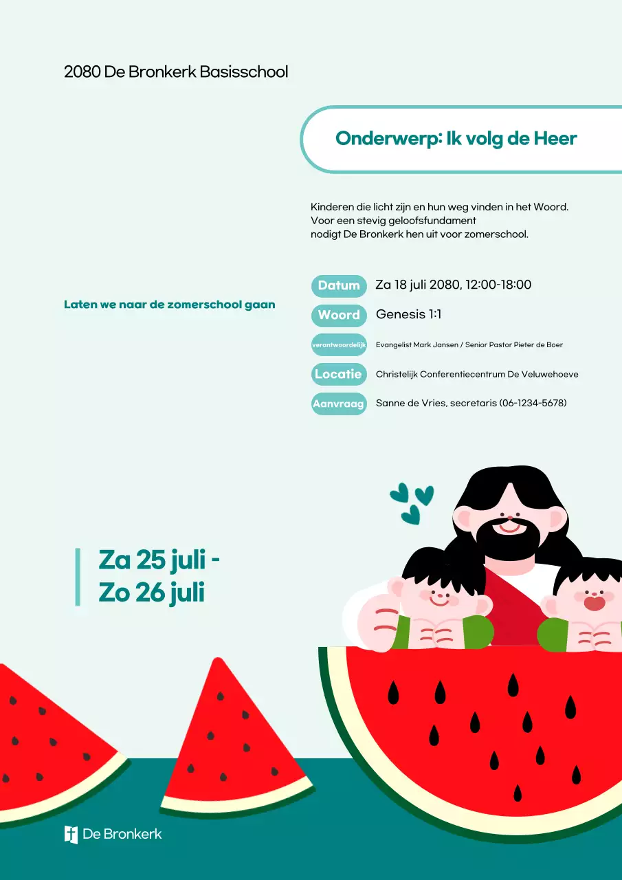 Mint Simple Kerkevenement