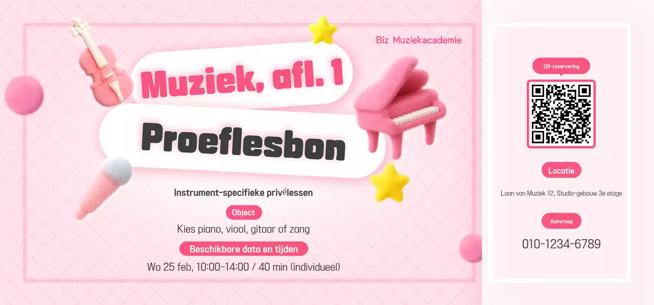 Pink Baby Muziekbeleving