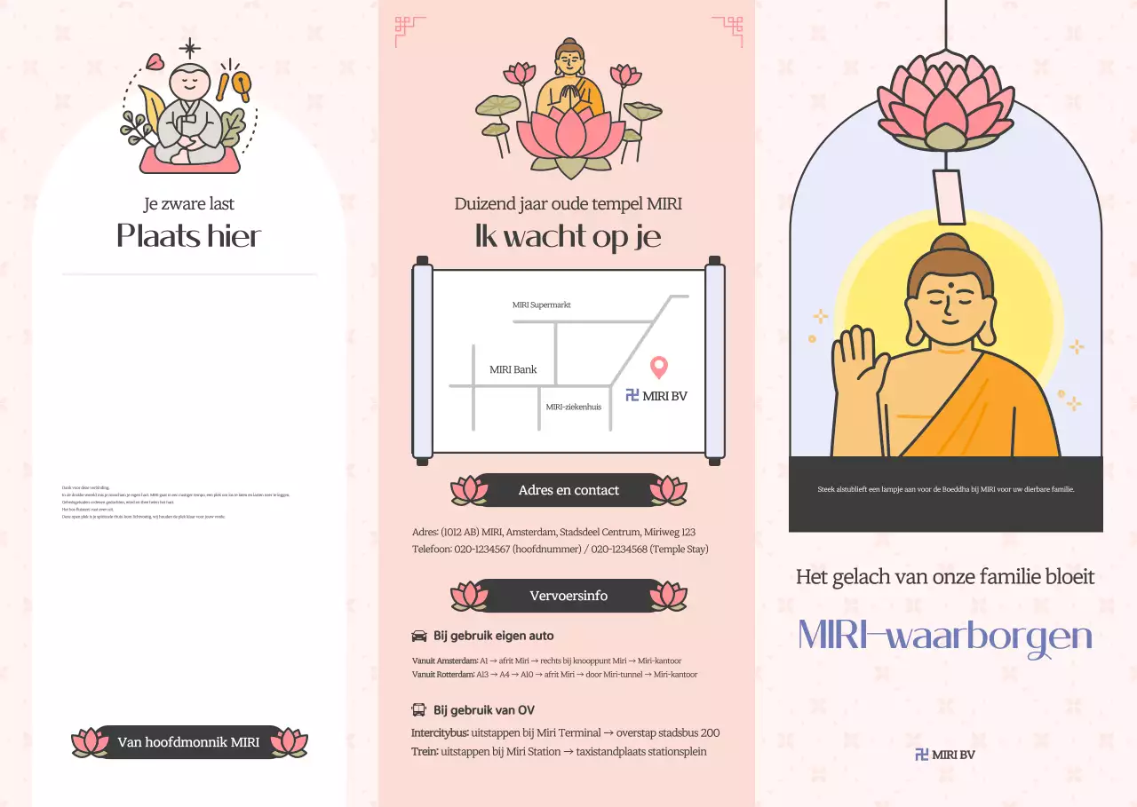 Roze gids voor traditioneel boeddhisme