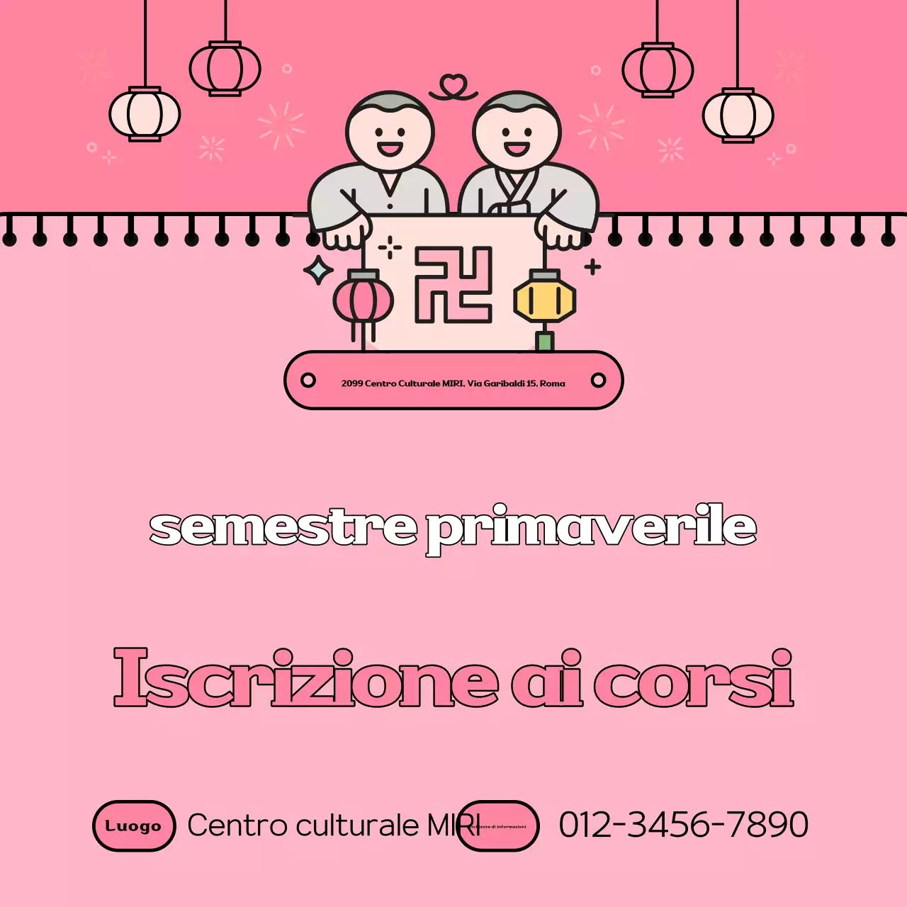Reclutamento per il corso di cultura tradizionale rosa
