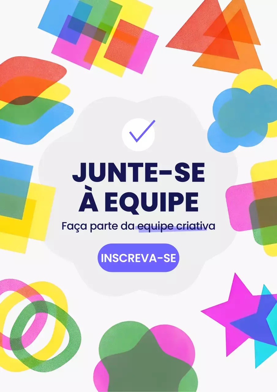 Formas de cor sobrepostas em Risografia