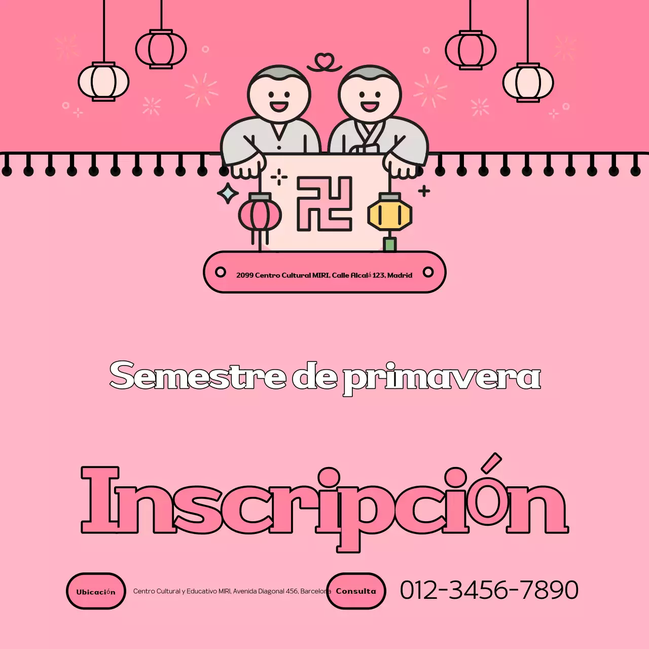 Reclutamiento para el Curso de Cultura Tradicional Rosa