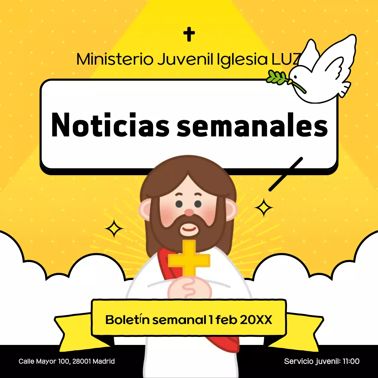 Guía Amarilla Simple para Iglesias