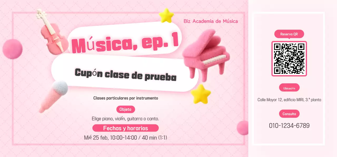 Experiencia musical de Pink Baby