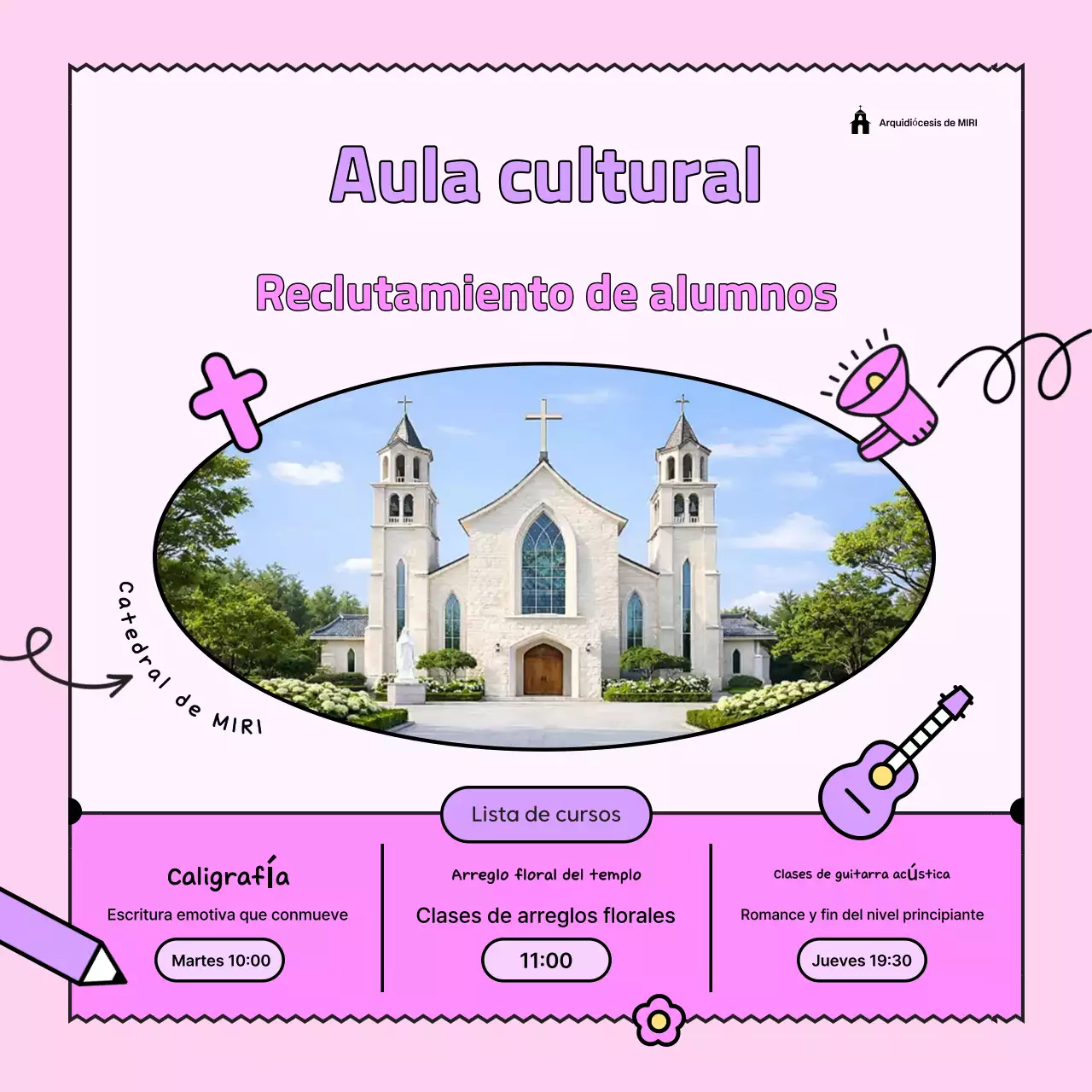 Reclutamiento para la clase de cultura del bebé rosa