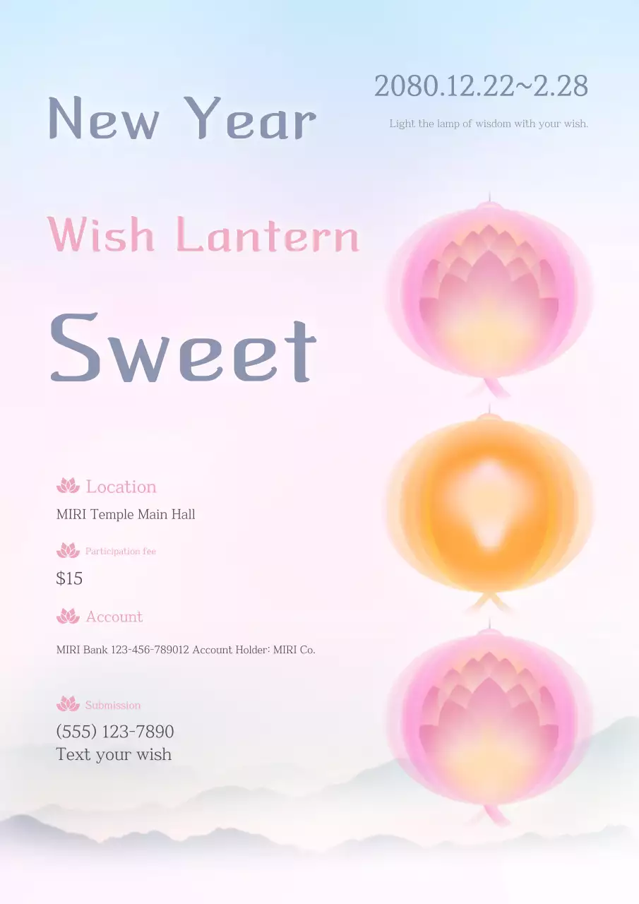 Sự kiện năm mới trang nhã của Yeonbora