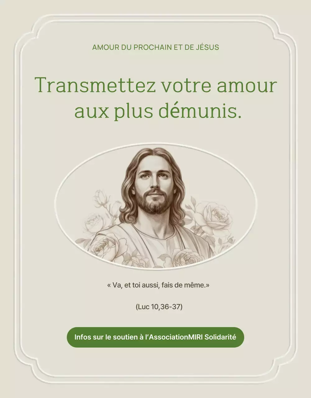 Guide de parrainage chrétien classique beige