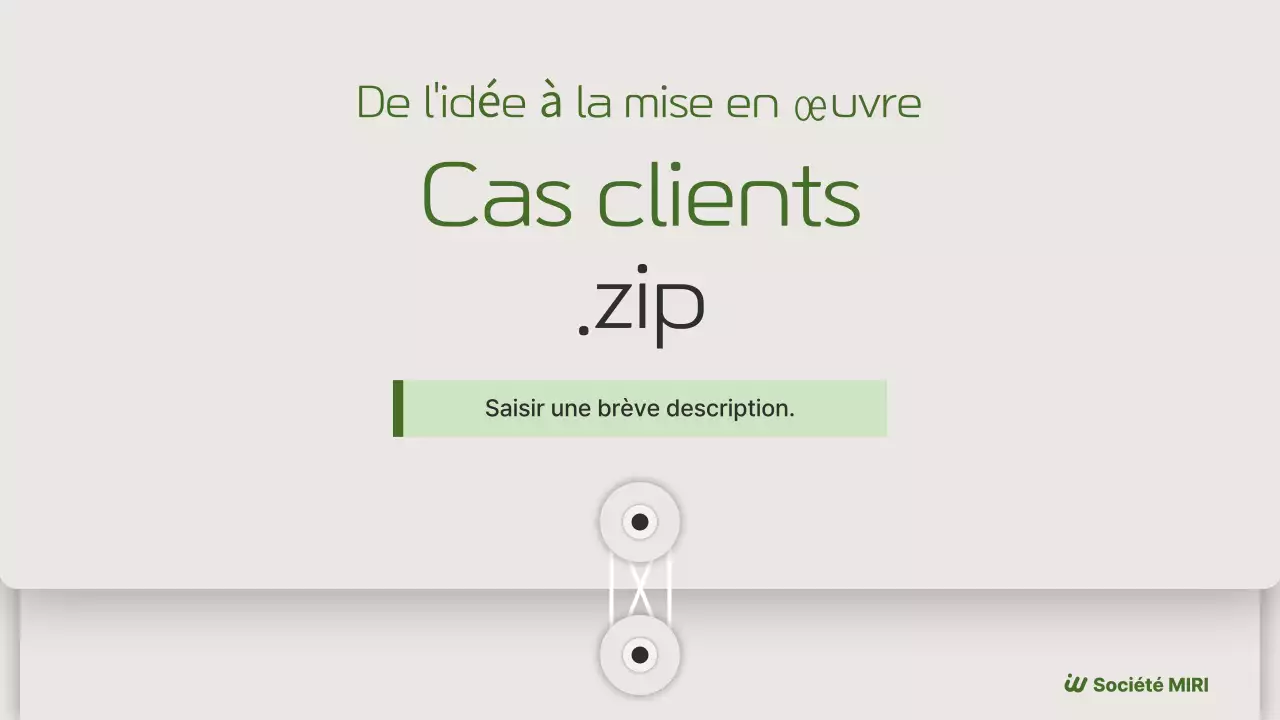 Analyse de données propres et écologiques