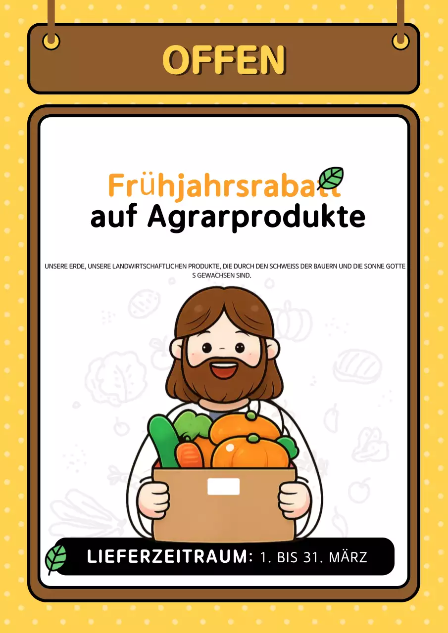Rabattaktion für Produkte von Orange Baby Farm