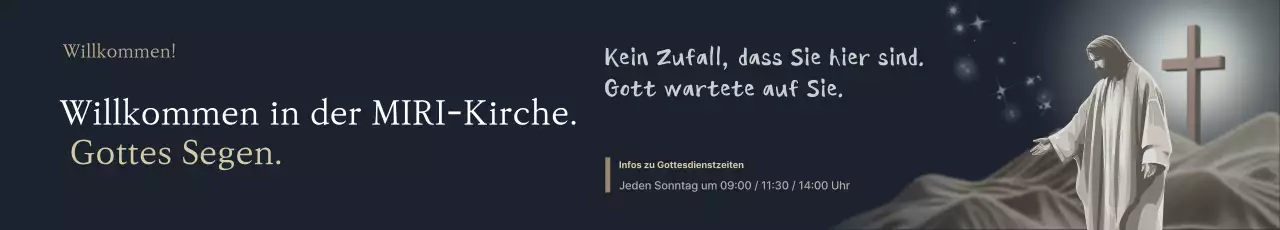 Schwarzer klassischer Gottesdienstführer