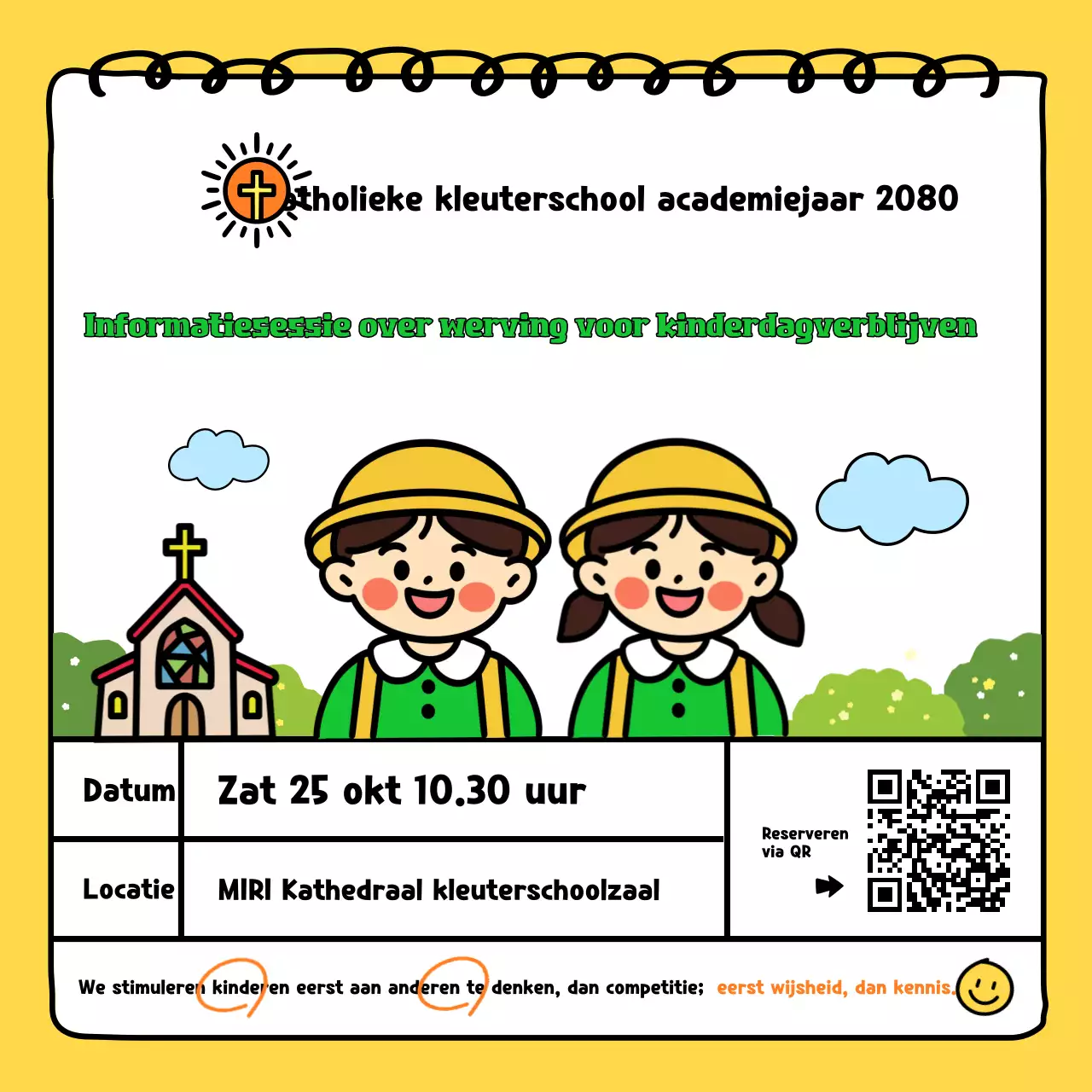 Wervingsgids voor de Gele Baby Kleuterschool