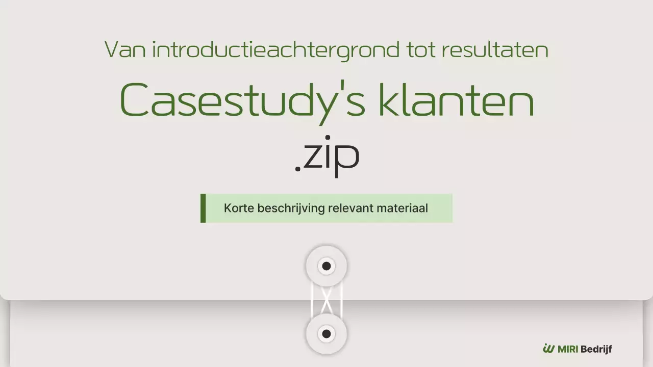 Groene, schone data-analyse