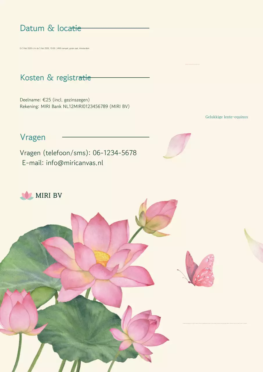 Gids voor traditionele evenementen van Mint