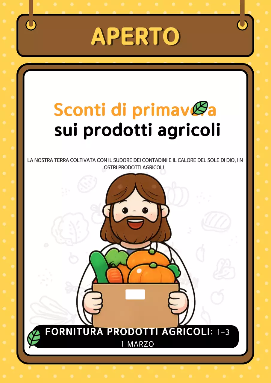 Evento di sconto sui prodotti della Orange Baby Farm