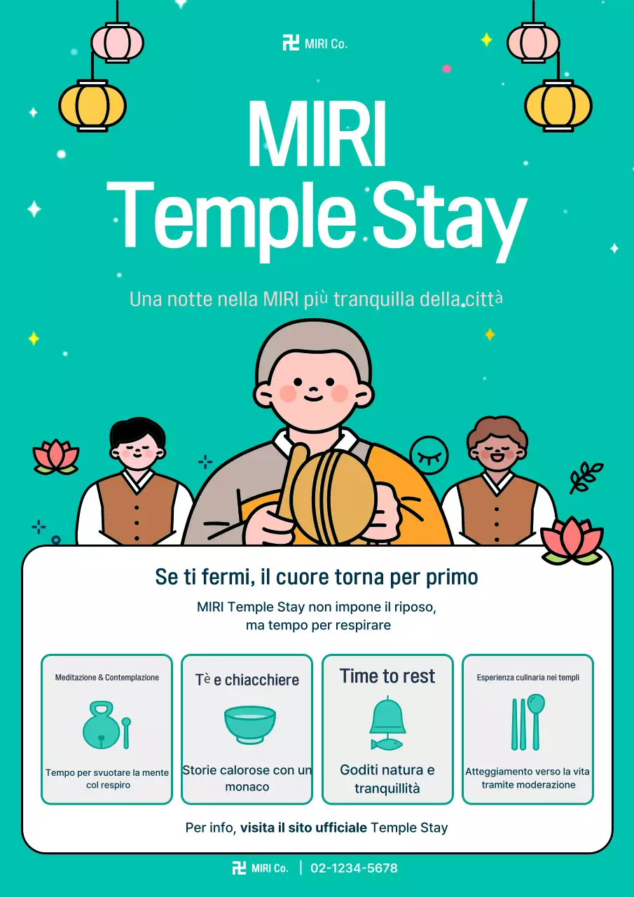 Promozione Mint Clean Temple Stay