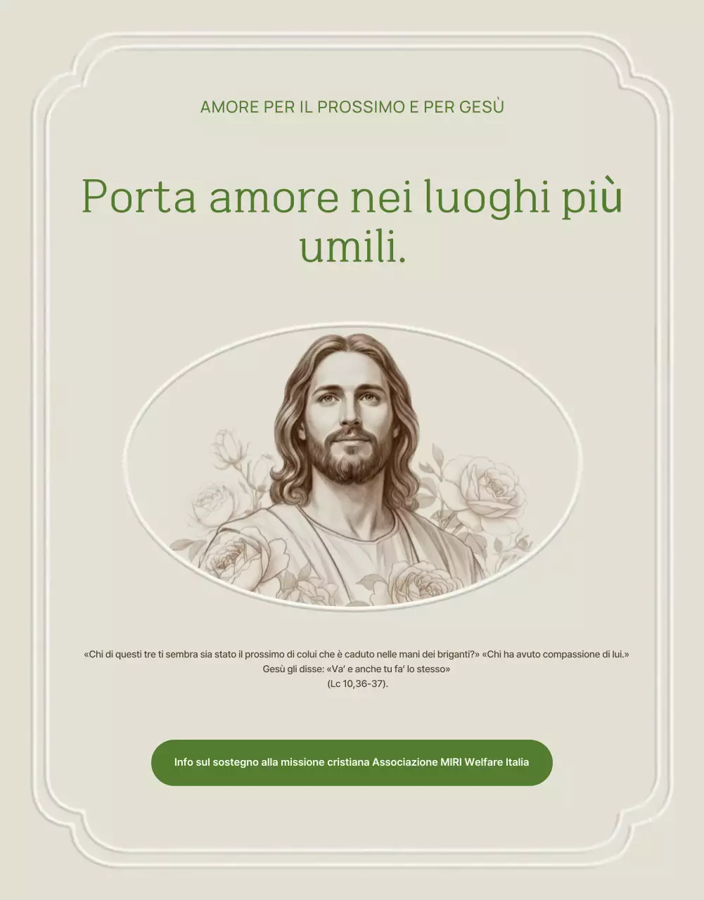 Guida alla sponsorizzazione cristiana Beige Classic