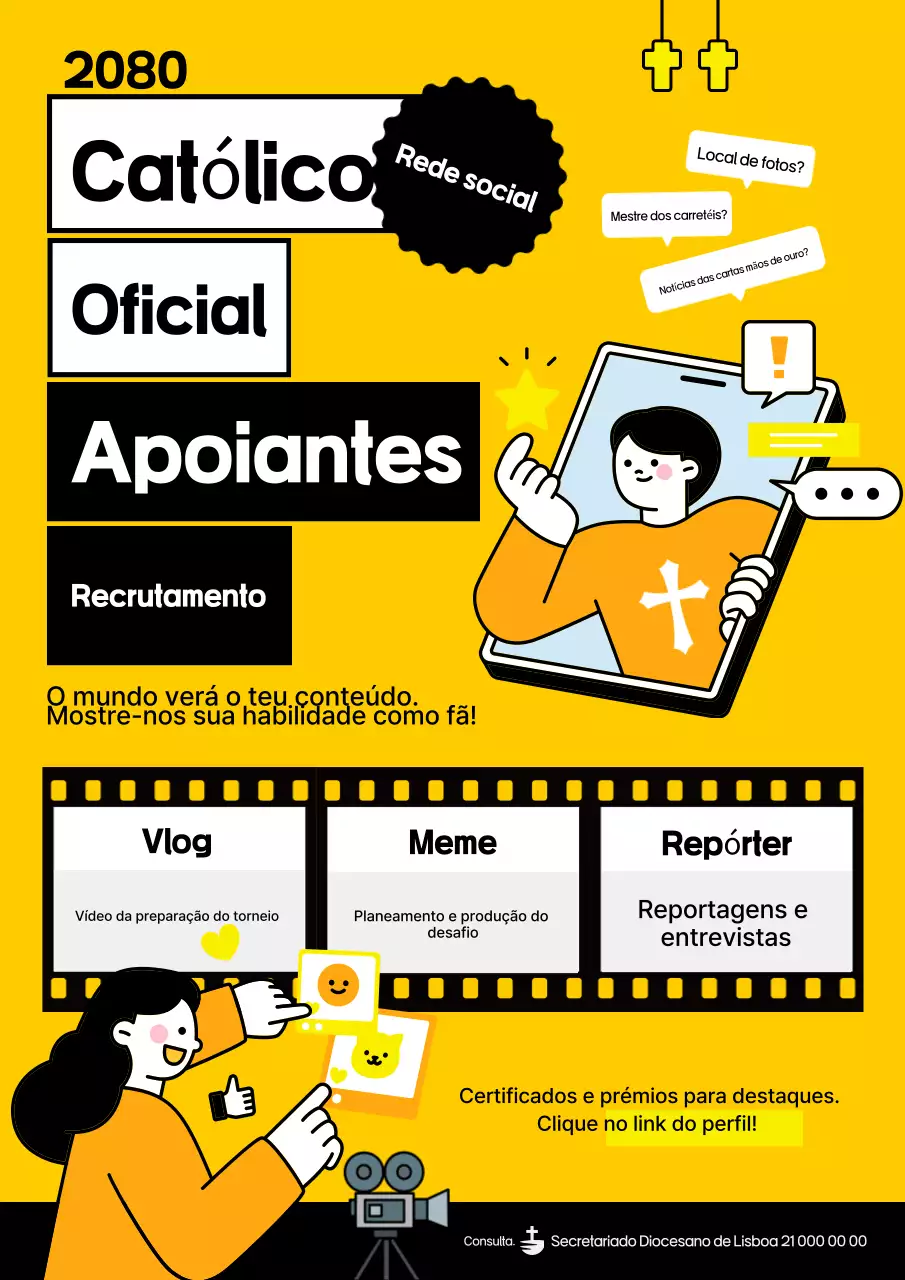 Recrutamento Yellow Pop SNS