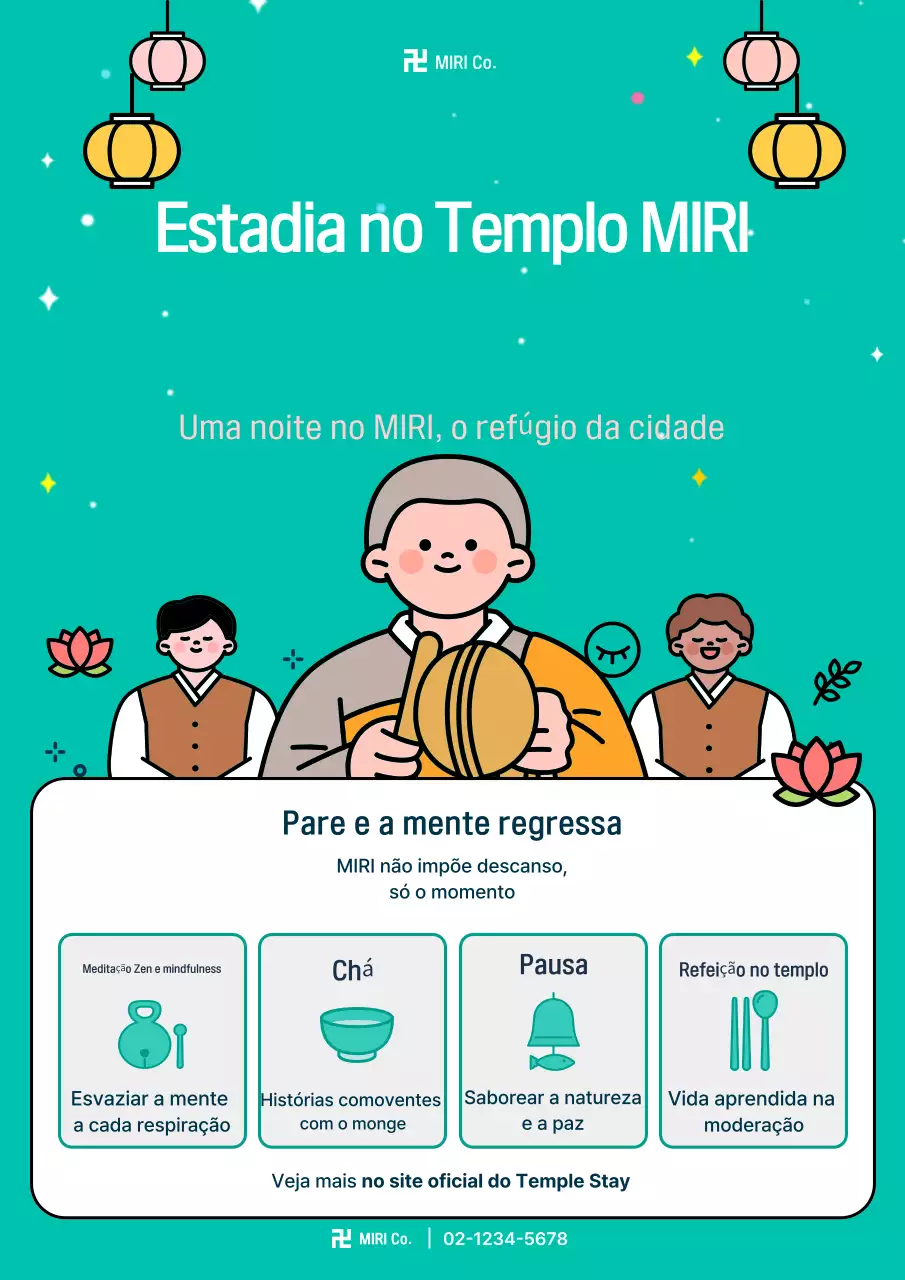 Promoção de Estadia no Templo Impecável
