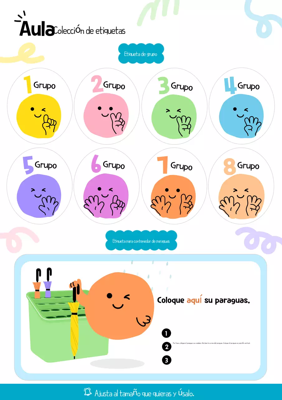 Guía del aula para bebés azules